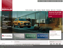 Tablet Screenshot of bonaldi.it